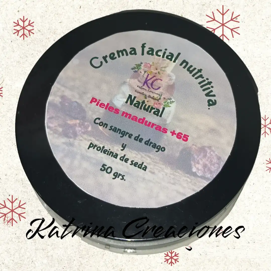 Crema facial nutritiva piel madura+65