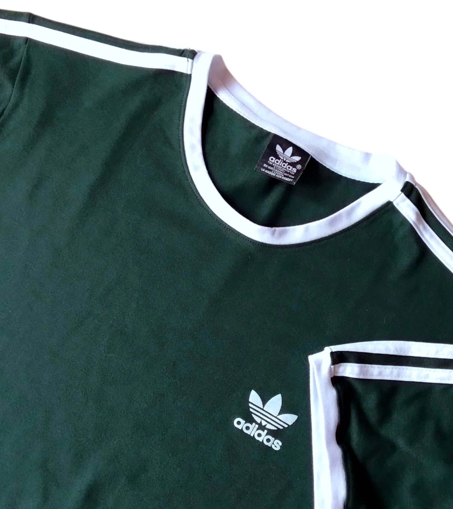 Camiseta adidas verde botella 
