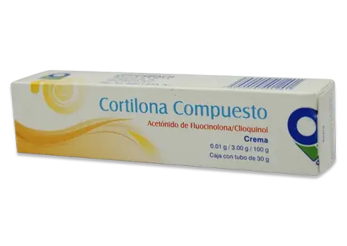 Acetonido de fluocinolona/ clioquinol 