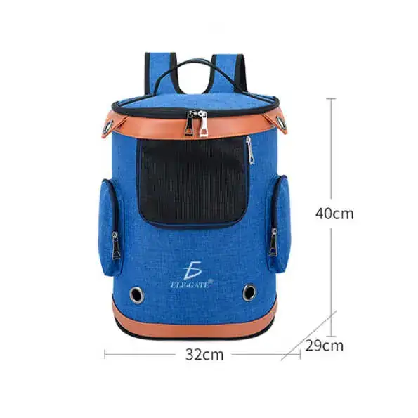 Mochila Transportadora Viaje Para Mascotas  2