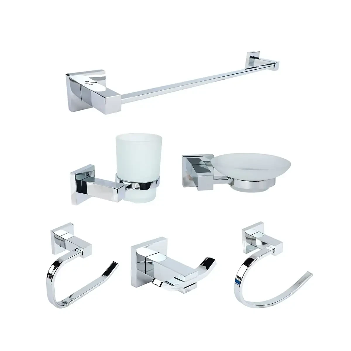 Accesorio para baño 6 unidades 2