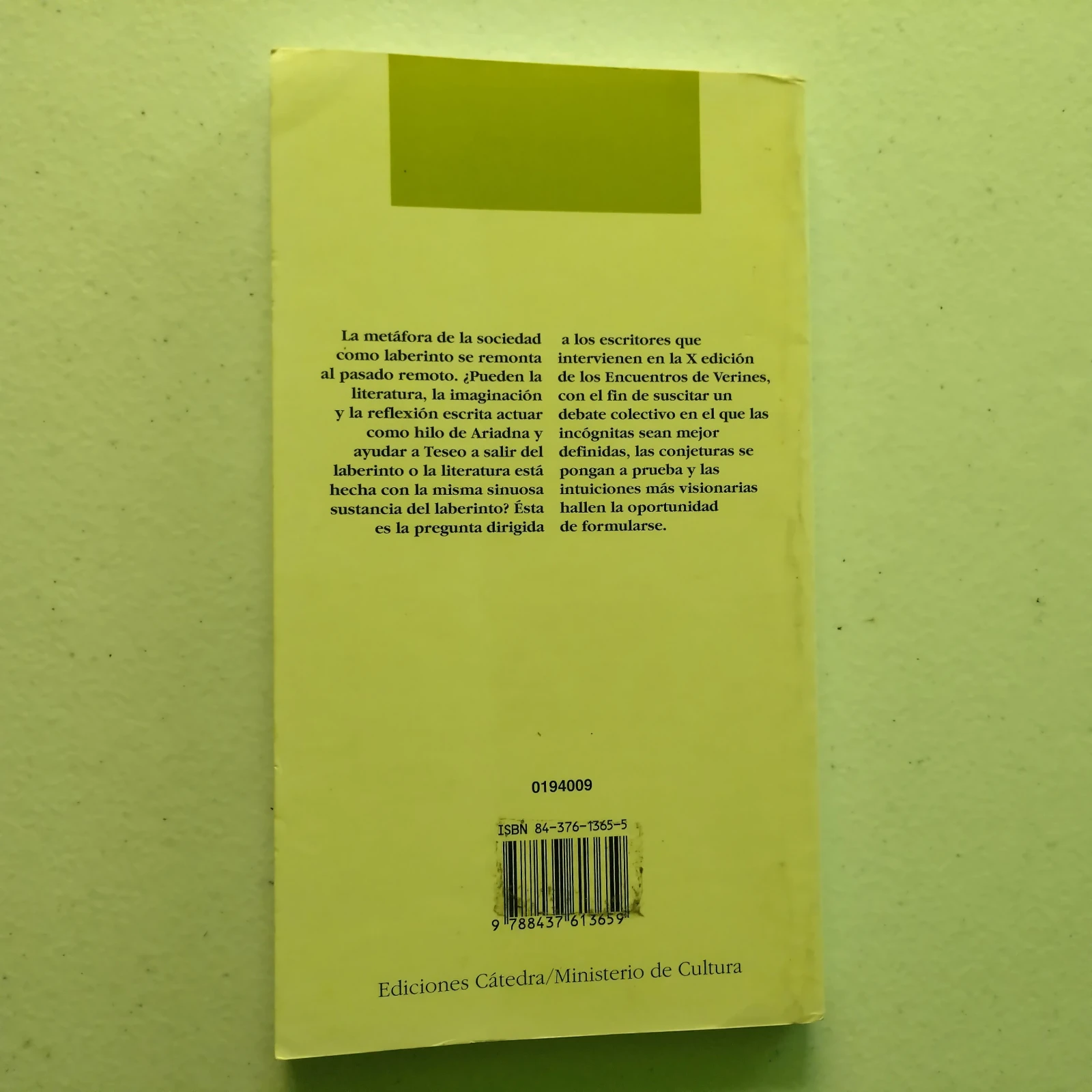 Literatura en el laberinto, Varios autores, usado  2