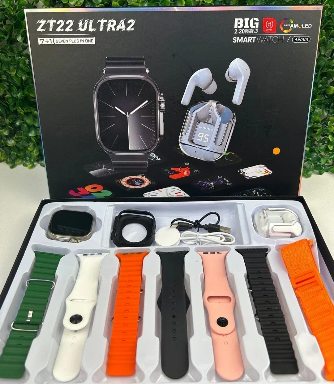 RELOJ ZT22 ULTRA SMARTWATCH + AURICULAR 