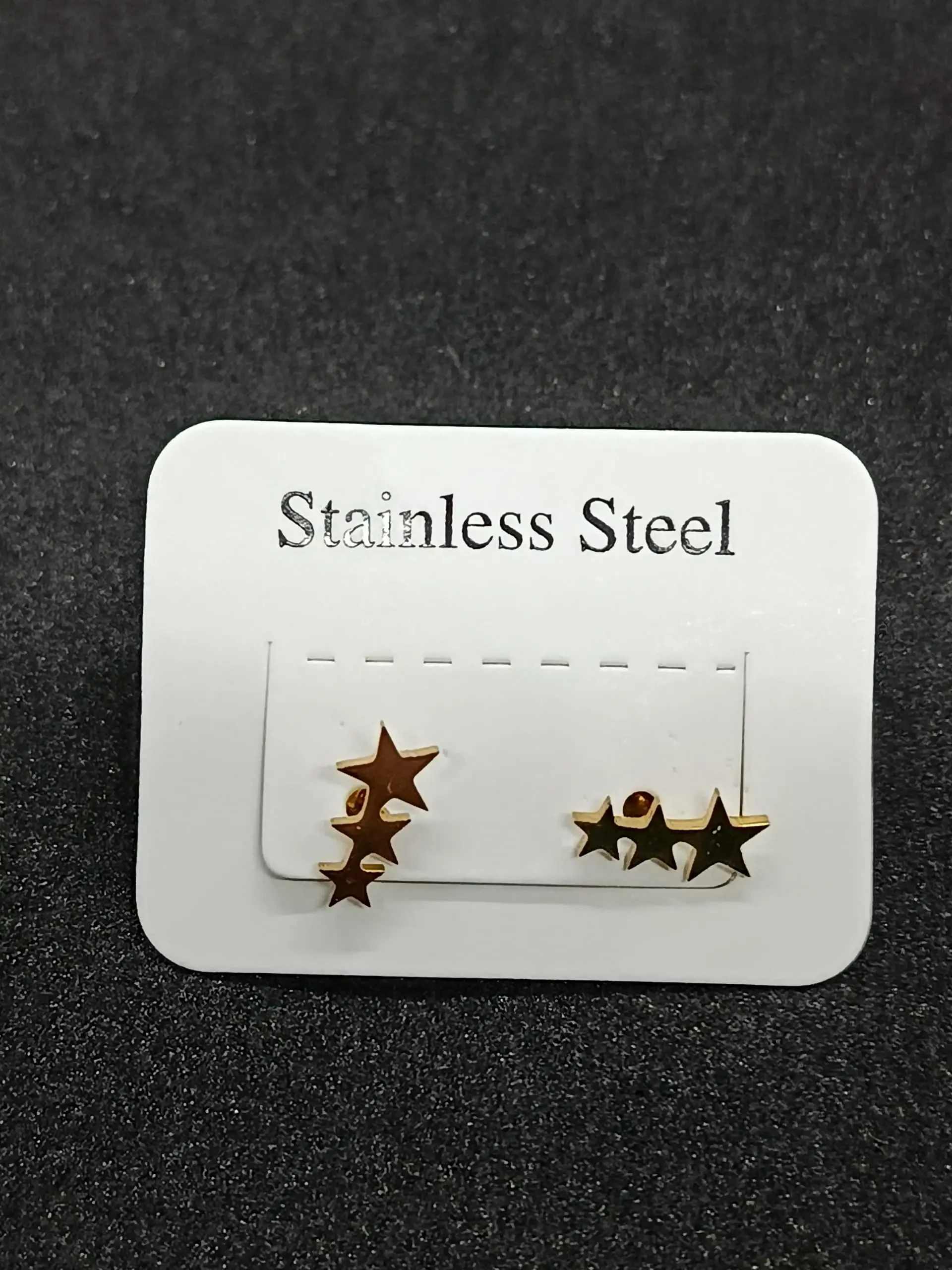 Zarcillos minimalistas/ Acero inoxidable 