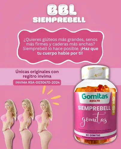 Gomitas siemprebell adulto 