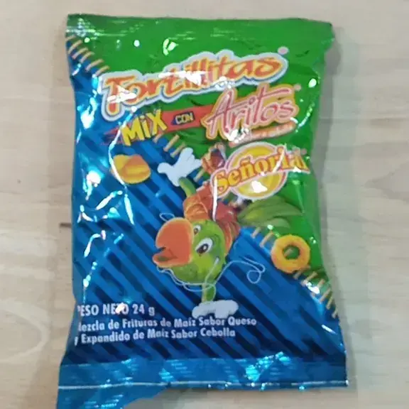 Tortillitas mix con aritos 