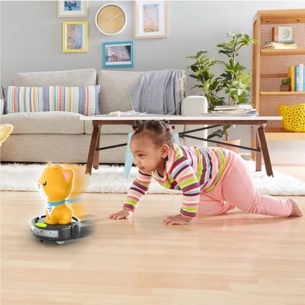 Gatito y aspiradora electrónico Fisher Price 