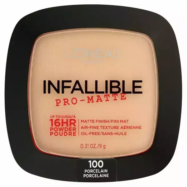Polvo cosmético de maquillaje L'Oreal Paris infallible pro-mate