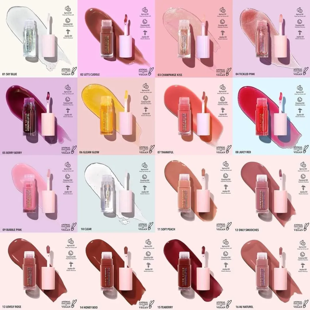 Lip oil moira glow getter hidratante 4