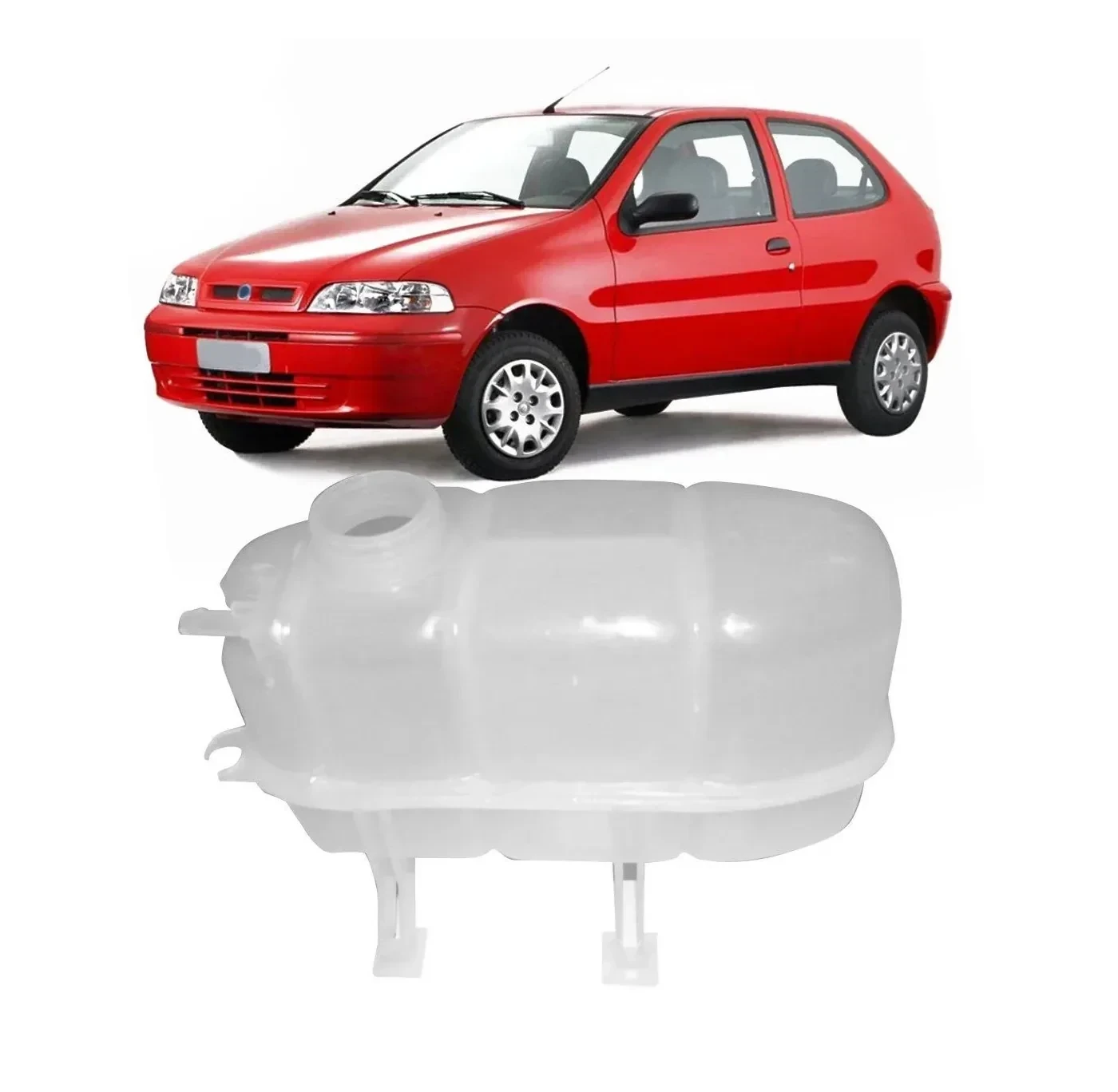 Reservorio Radiador Fiat Palio / Strada / Siena / Idea 2001/... 13412 / 13441