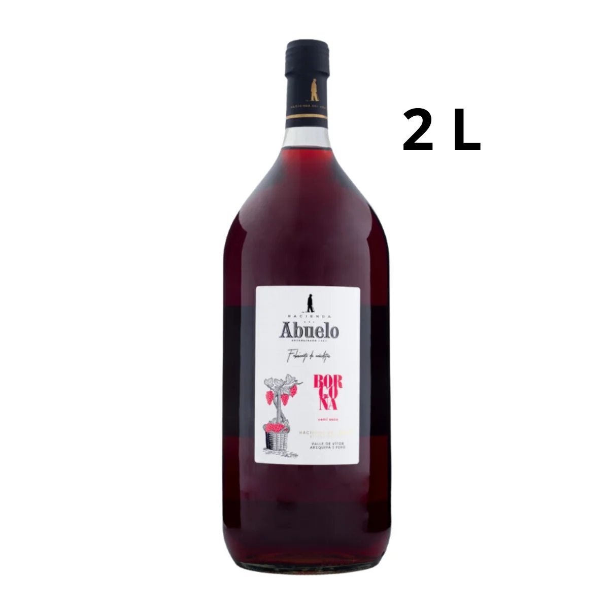 HDA VINO BORGOÑA SEMI SECO 2000 ML