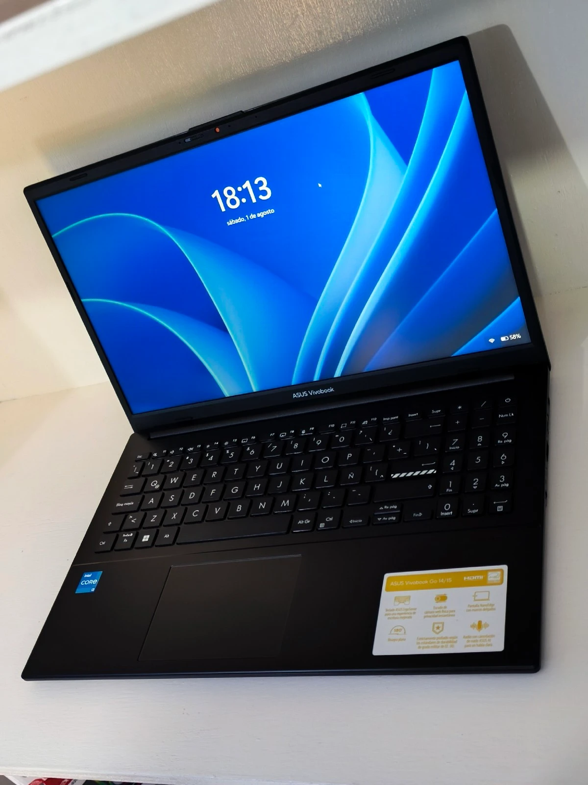 Asus Core i3 Gen 12 ultra Rapido 8/256 gb  2