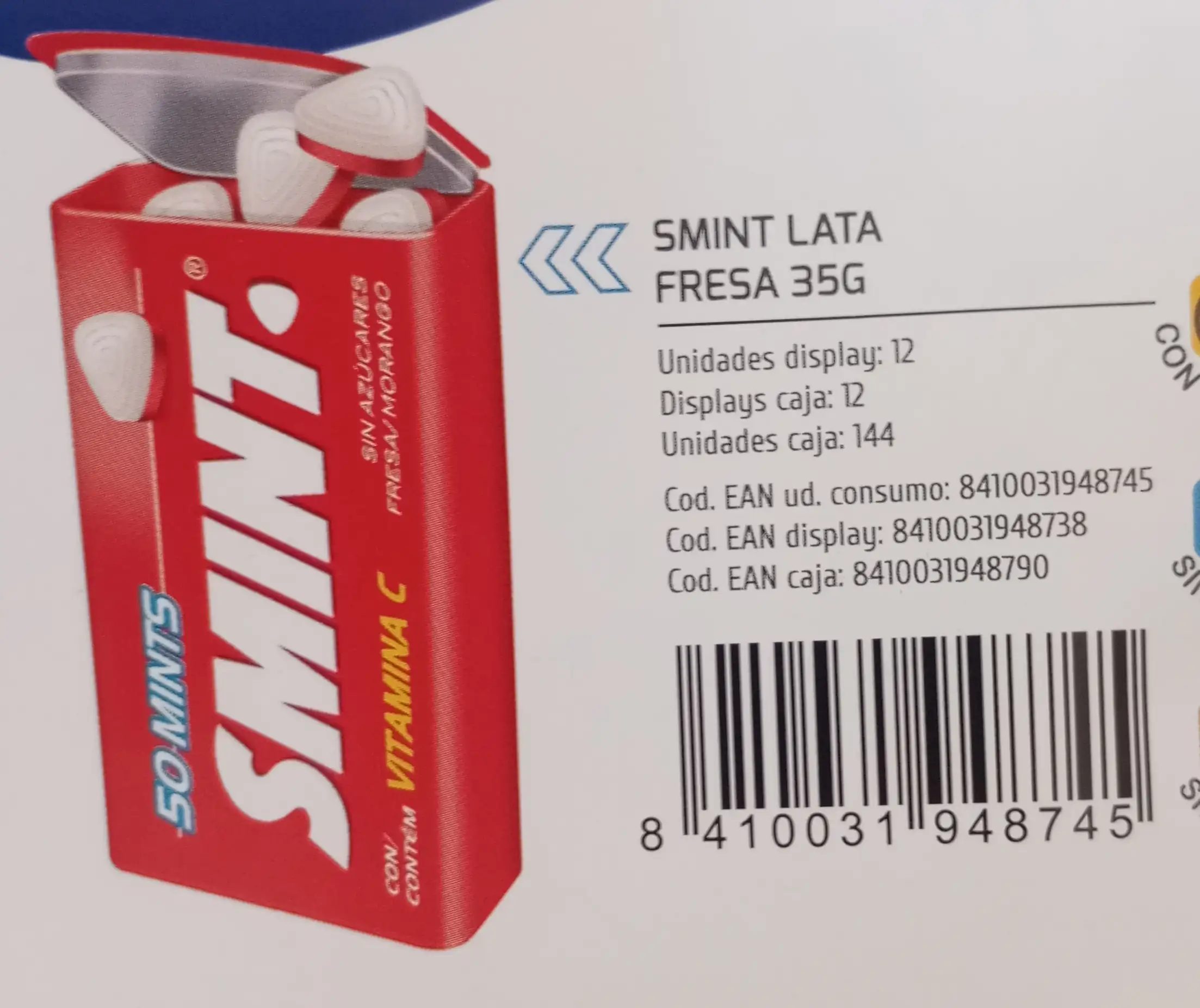SMINT LATA TIN FRESA
