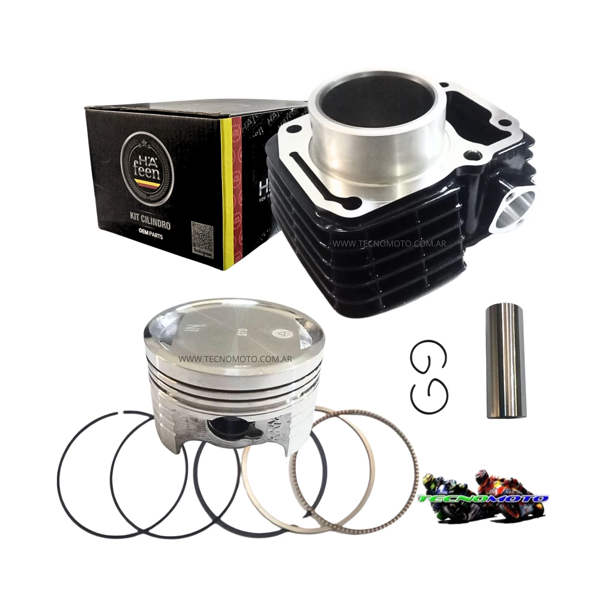CILINDRO C/KIT HONDA 150 GLH GAUCHA 57.3MM-48705