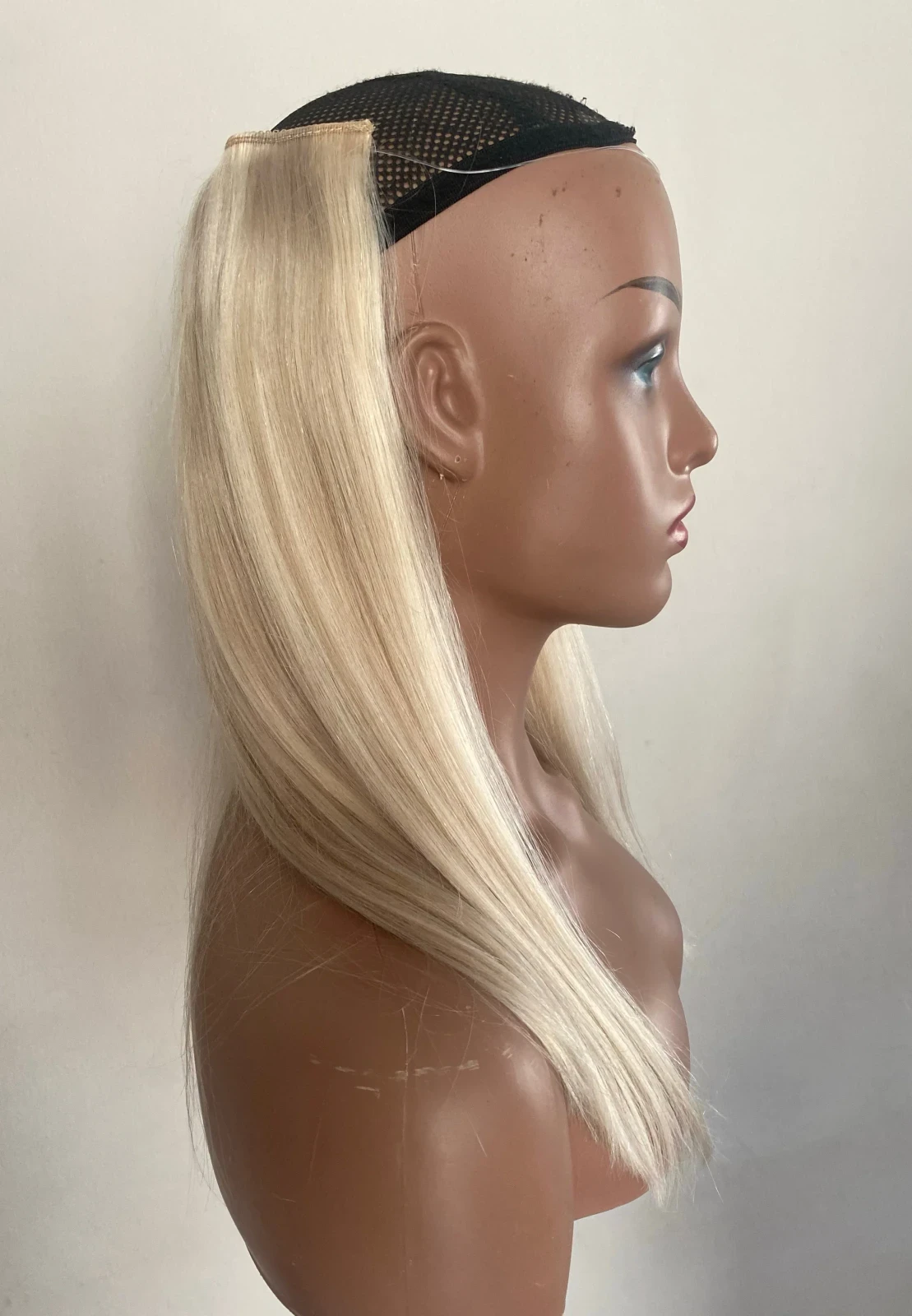 Extenciones de Halo platino 20” 3