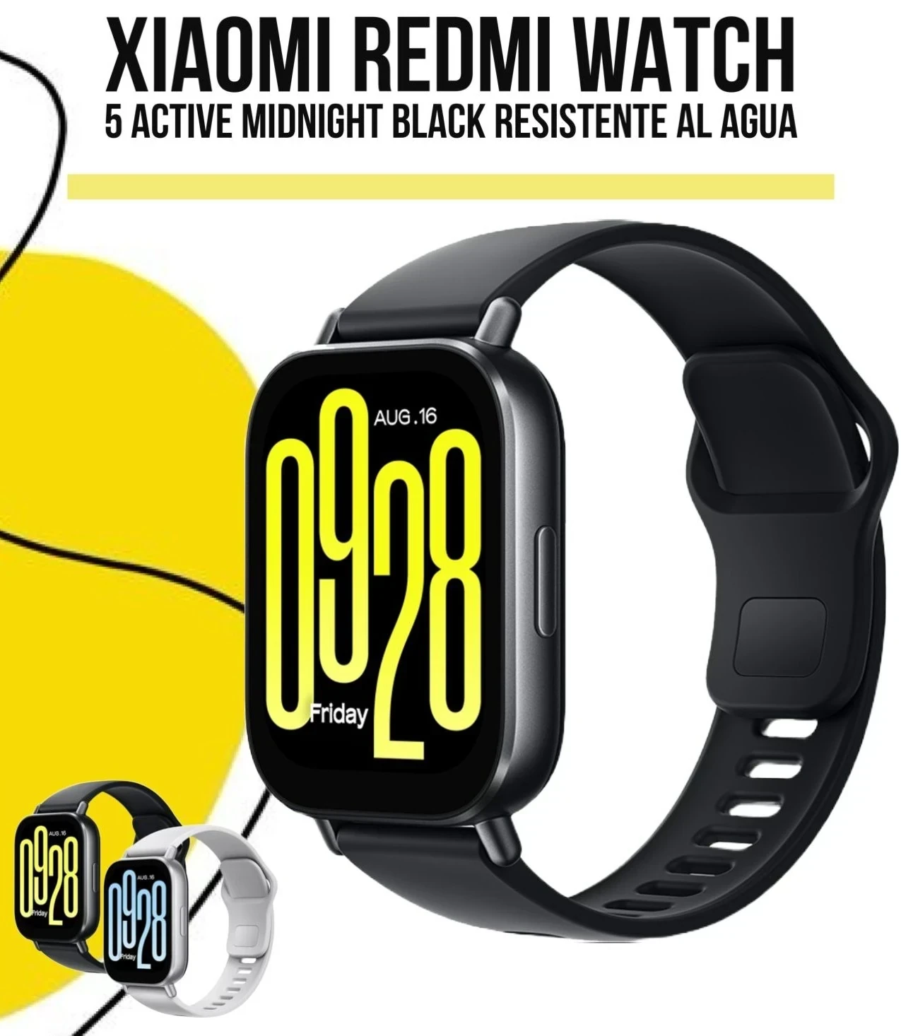⌚ *Xiaomi Redmi Watch 5 Active