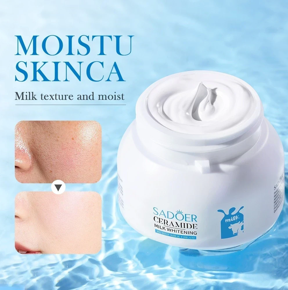 Crema hidratante con ceramidas y proteína de leche sadoer  2