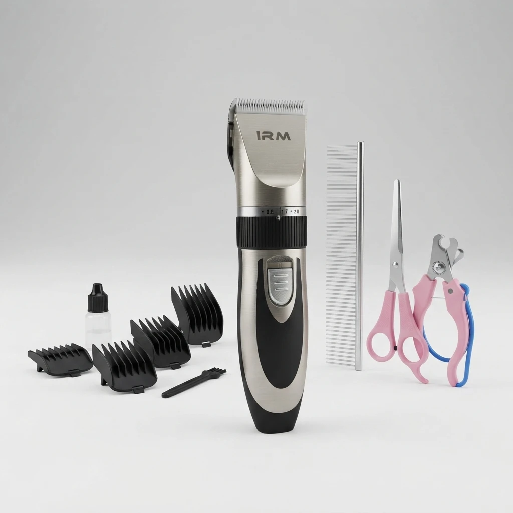 Máquina Cortadora de Pelo Profesional para Mascotas IRM SD-11280 | Electrónica Joma