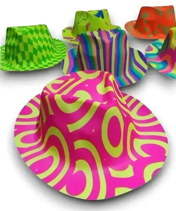 Sombrero/gorro funyi plastico estampado 