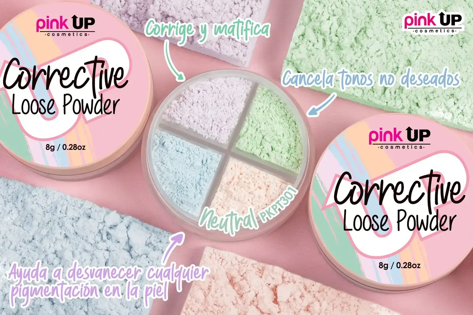 Corrective loose powder 4