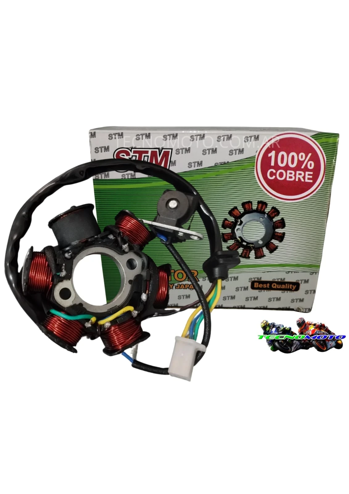 ESTATOR GILERA 110 SMASH  -6 CAMPOS  -47283