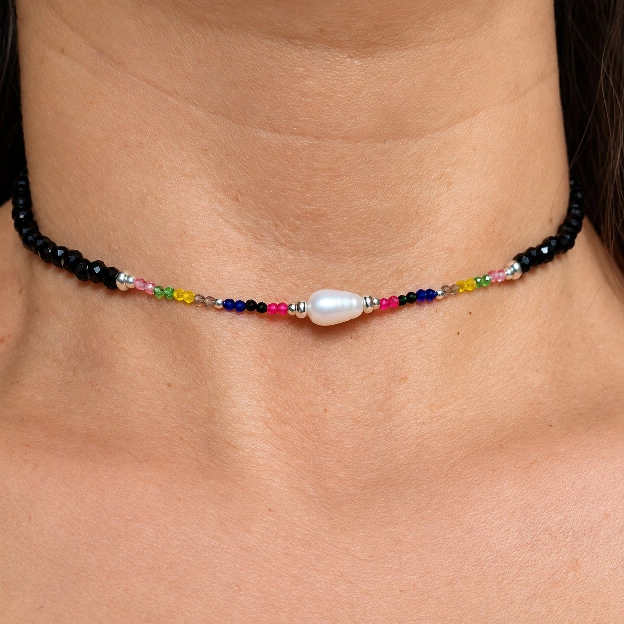 Choker Primavera (Negro) 