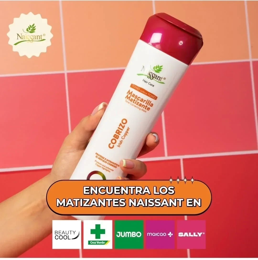 naissant mascarilla matizante tarro x300 cobrizo