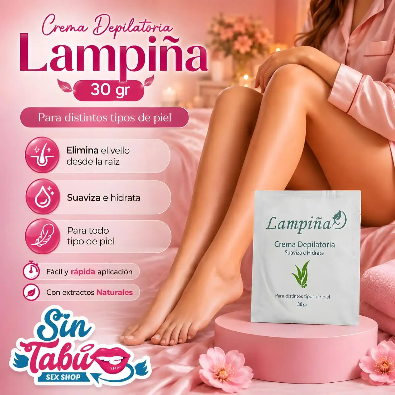 CREMA DEPILATORIA 30G