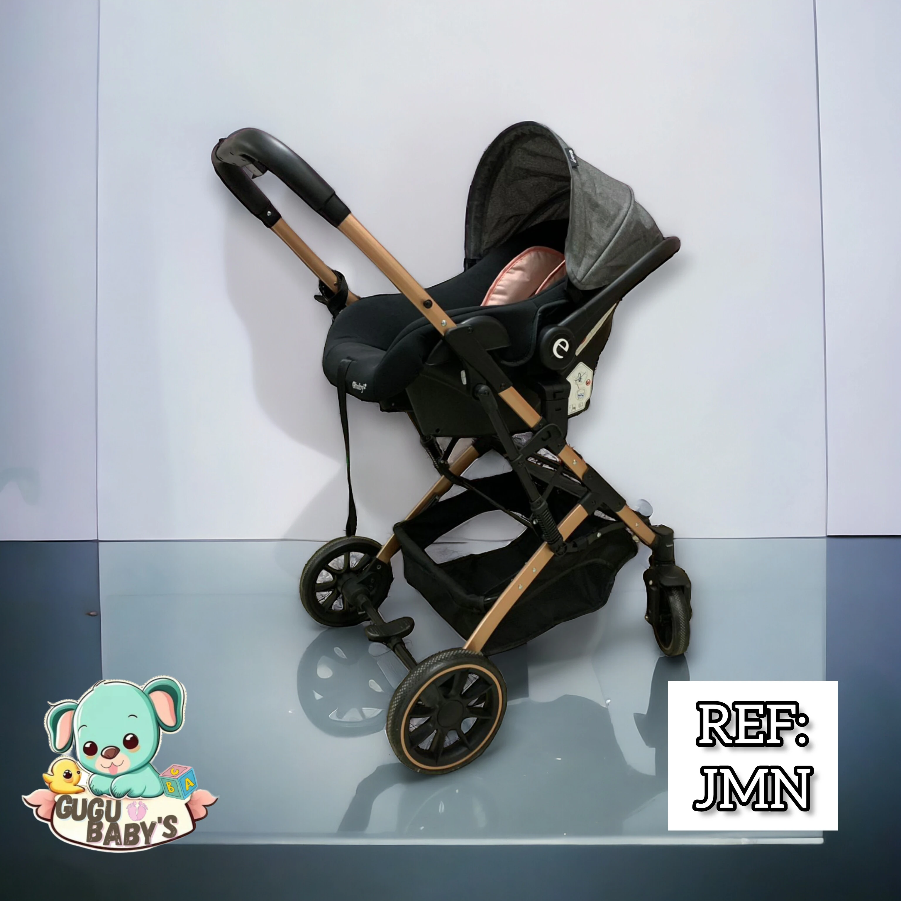 COCHE MOISES CON PORTA BEBE 2