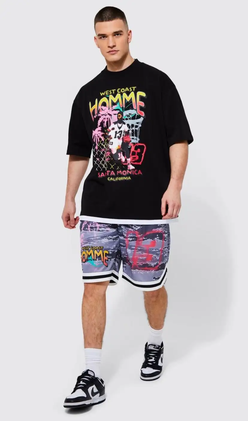 Conjunto Homme West Coast “Size Xl”