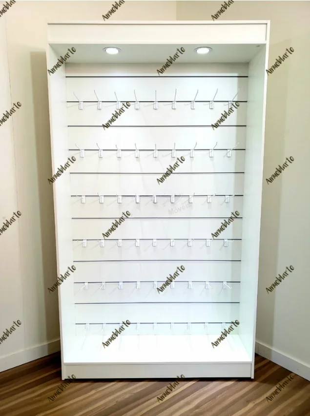 Mostrador con tablero ranurado  2