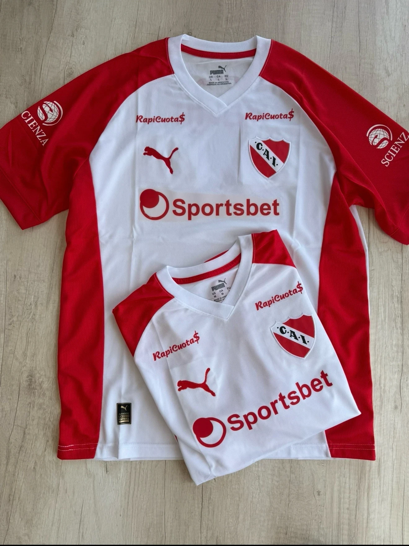 CAMISETA DEL ROJO 