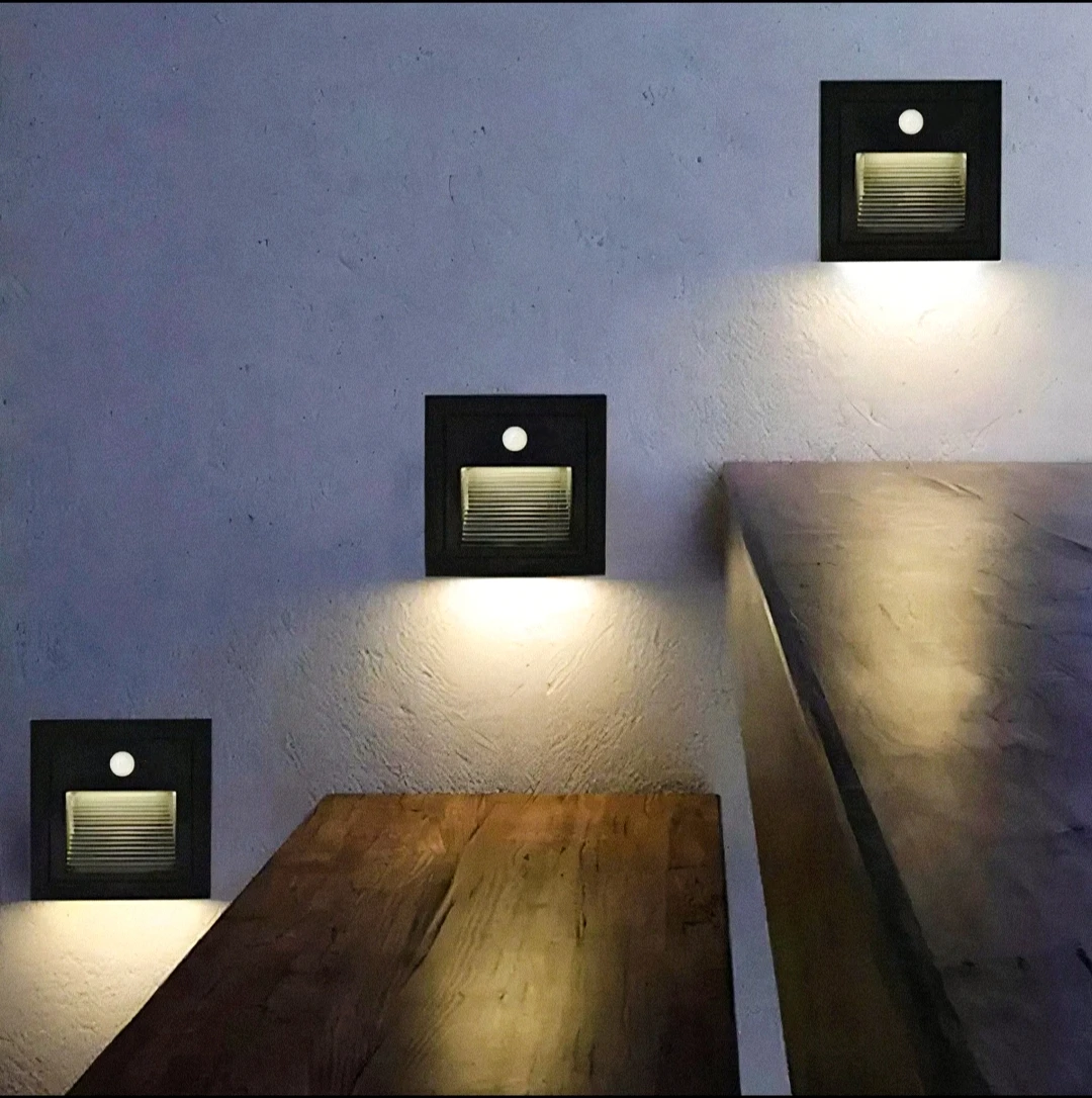 Spot Decorativo para Escalera con Sensor de Movimiento 3w ✨ 5