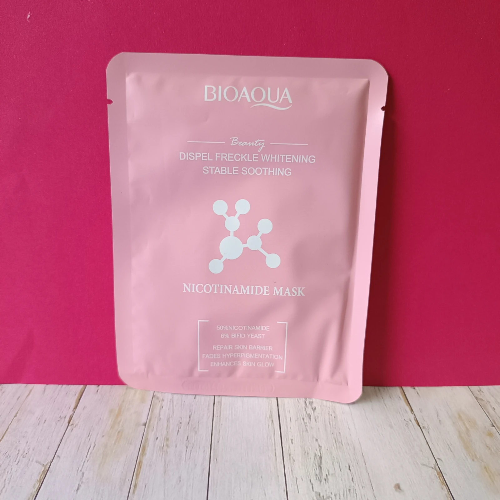 VELO FACIAL NICOTINAMIDE BIOAQUA 