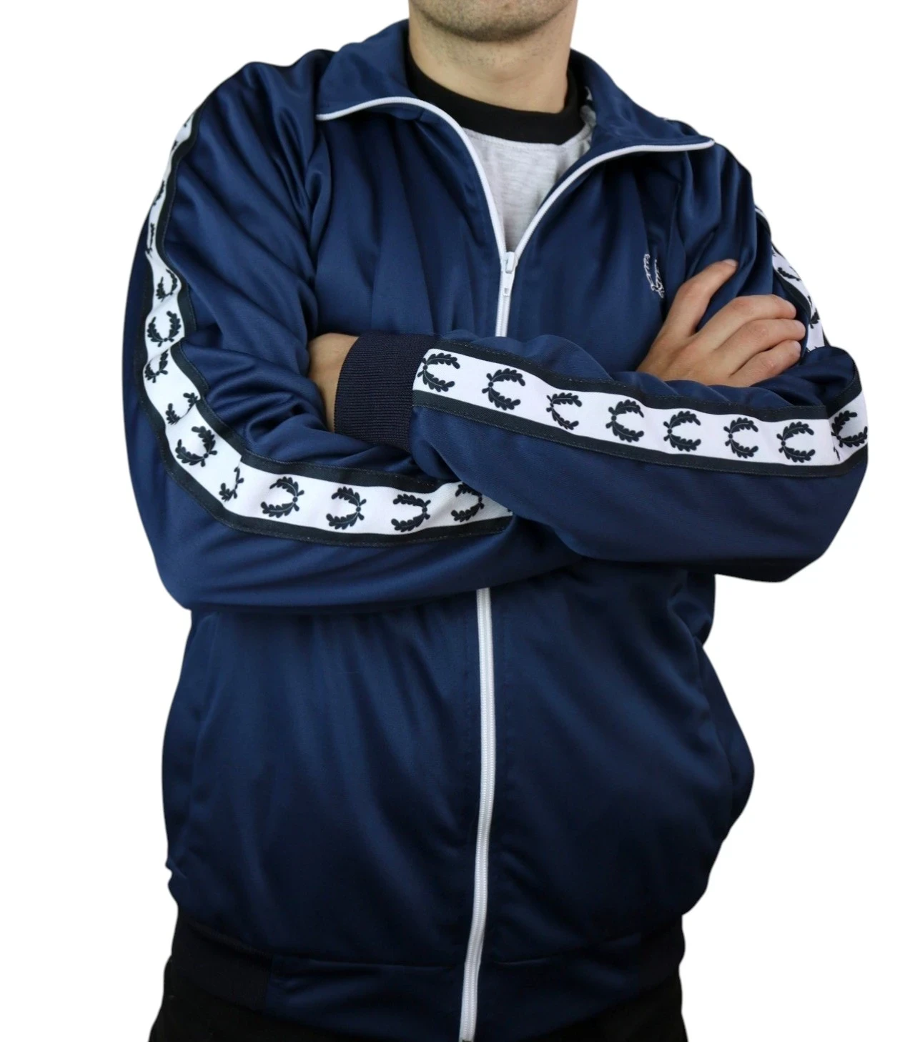 Chaqueta deportiva azul oscuro 