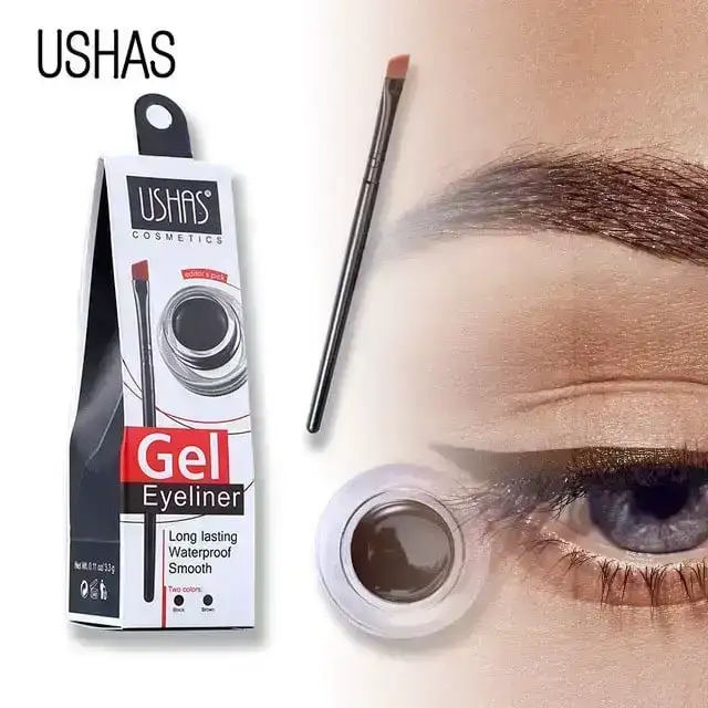 Gel para Cejas Ushas Tono Café 2