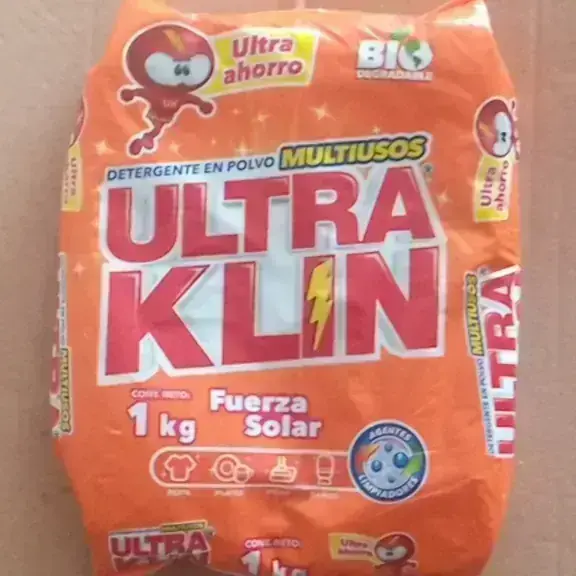 Jabón en polvo Ultra klin de 950 g