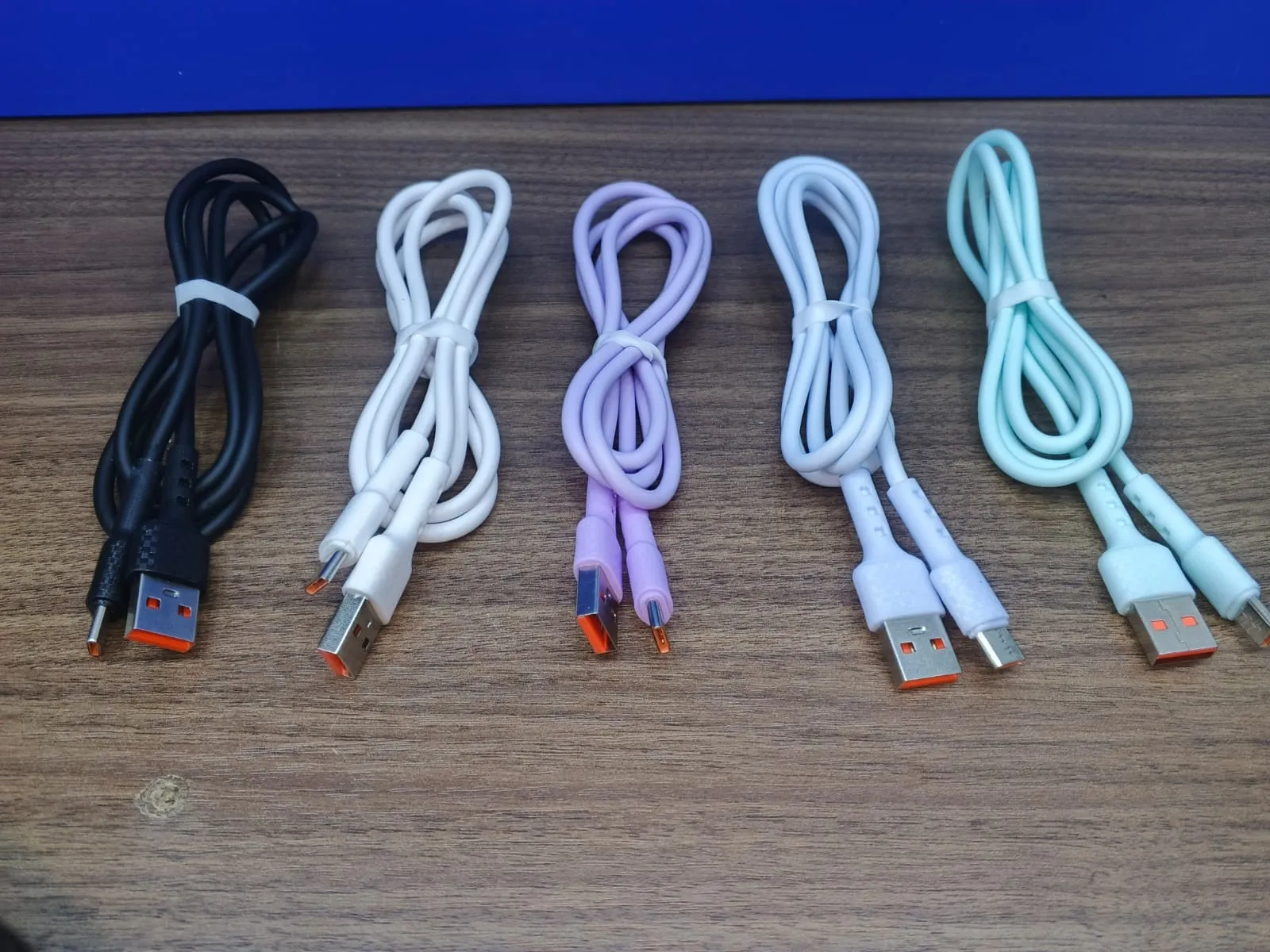 CABLE TIPO C VARIOS COLORES 1M