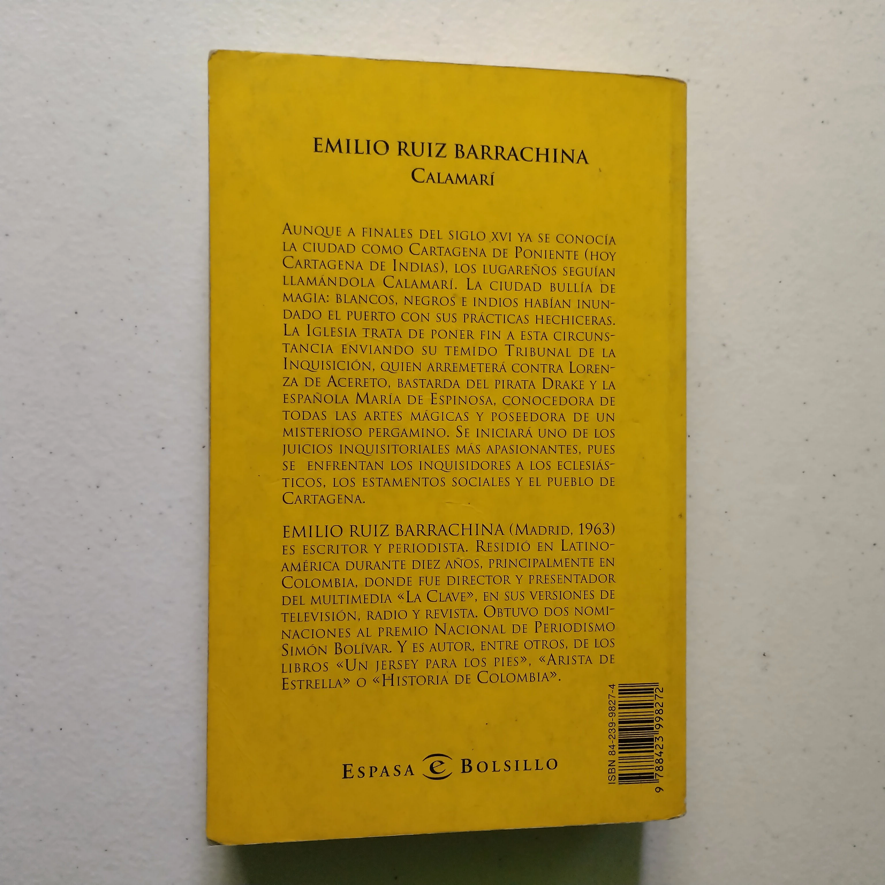 Calamari, Emilio Ruiz, usado  2