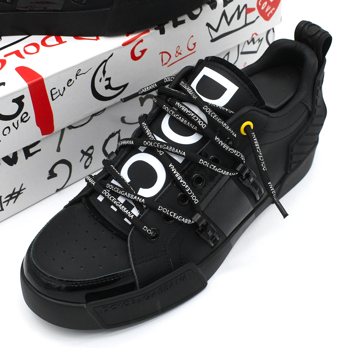 Dolce & Gabbana Portofino Correa Negro 8