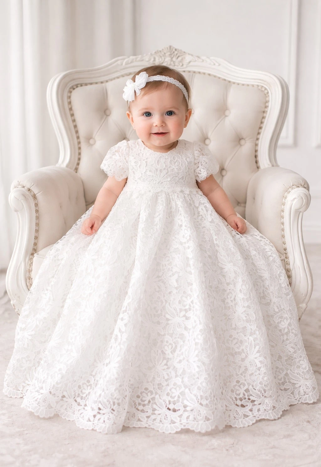 FALDÓN DE CEREMONIA  NIÑA