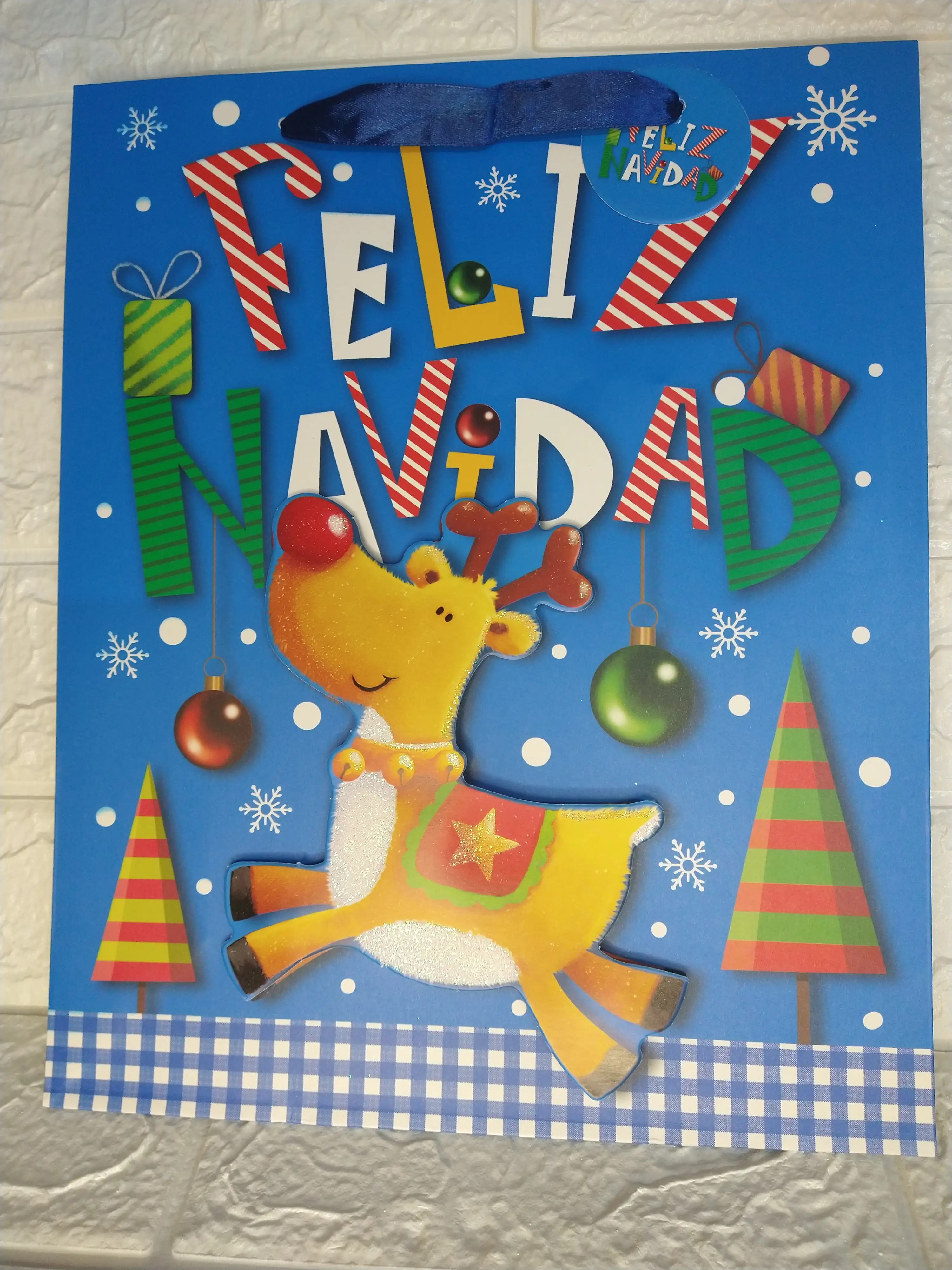 Bolsa de regalo Mediana Navidad  2