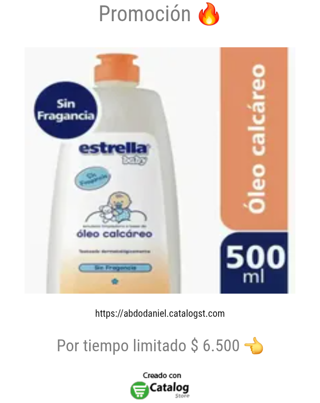 Promoción 🔥