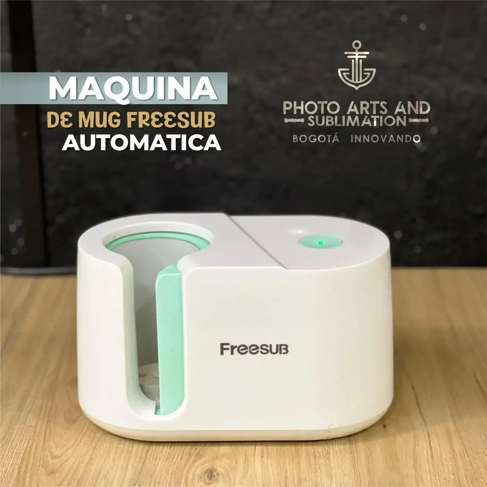 TERMOFIJADORA DE MUG AUTOMÁTICA - FREESUB