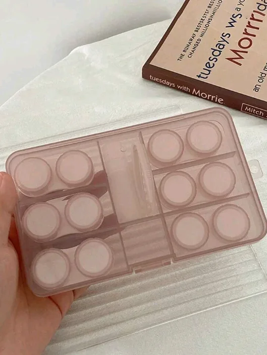 estuche de pupilentes 1 caja 