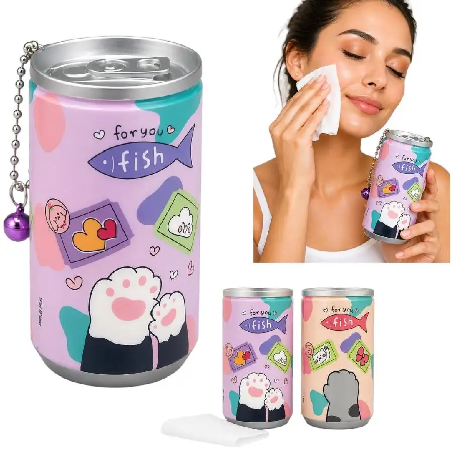 Lata de toallitas desmaquillantes x30 pcs