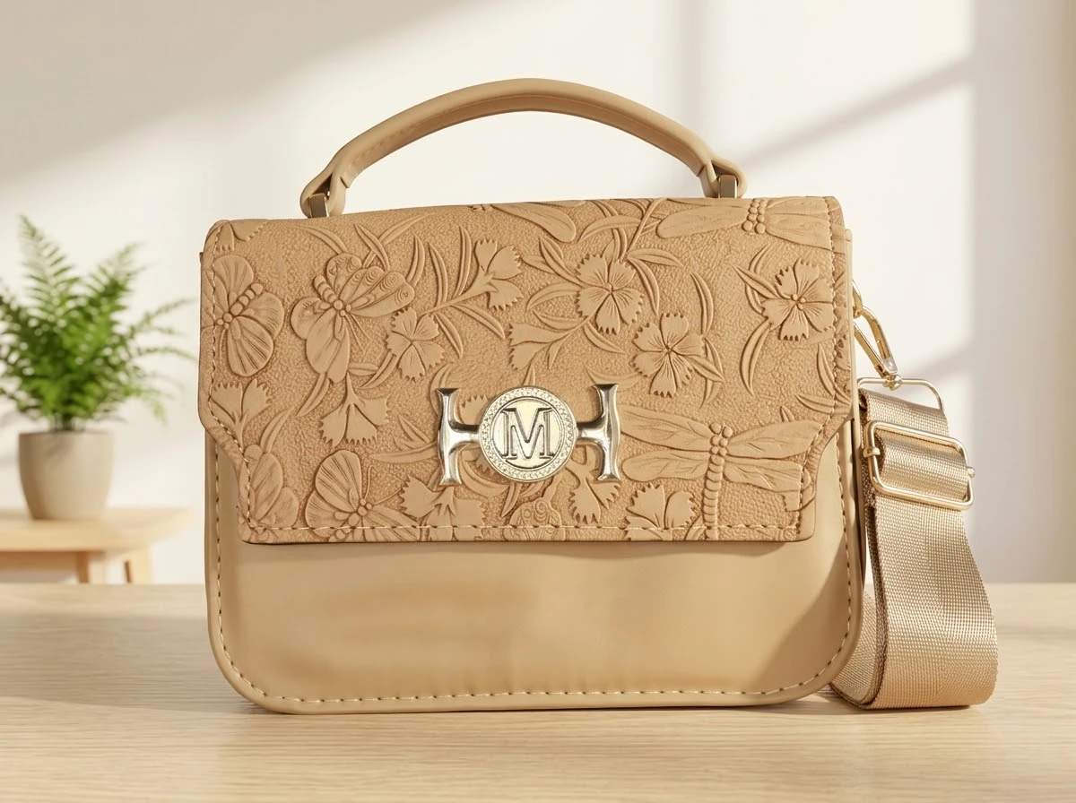 Bolso Manos Libres Beige HM