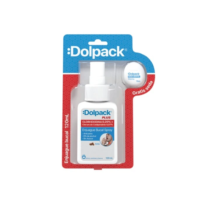 ENJUAGUE BUCAL DOLPACK SPRAY 120 ML 