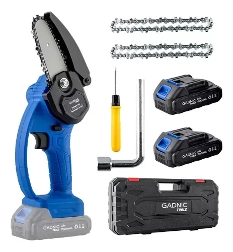 Motosierra GADNIC Mini MS2400 Recargable Inalámbrica