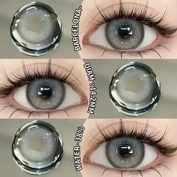 Lentes de contacto - Referencia: BARCELONA GRAY  2